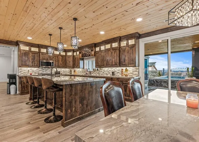 Chalet Zion Vista Poolside Manor Sauna Golf Gym Colorado City